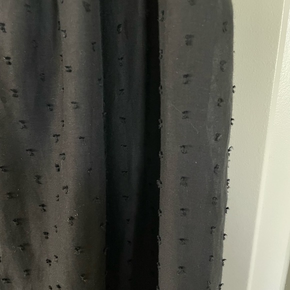 Upcycled by Reissued- Black Swiss Dot Dress - Picture 5 of 6